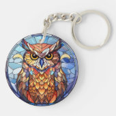 Süßes verkettetes Glaskugel Schlüsselanhänger (Rückseite)