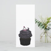 Süßes Verlobung Cupcake (Stehend Vorderseite)