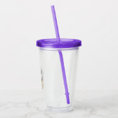 Süßes Verlobung Cupcake Acryltrinkbecher (Links)