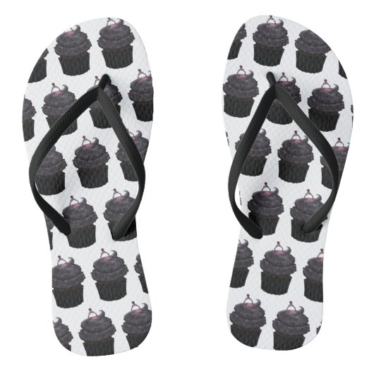 Süßes Verlobung Cupcake Badesandalen (Fußbett)