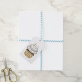 Süßes Verlobung Cupcake Geschenkanhänger (Mit Garn)