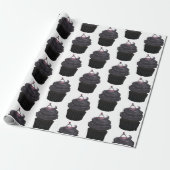 Süßes Verlobung Cupcake Geschenkpapier (Ungerollt)