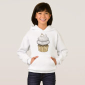 Süßes Verlobung Cupcake Hoodie (Vorne ganz)