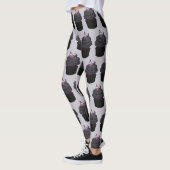 Süßes Verlobung Cupcake Leggings (Links)