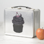 Süßes Verlobung Cupcake Metall Brotdose (Beispiel)