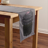 Süßes Verlobung Cupcake Mittelgroßer Tischläufer (Beispiel)