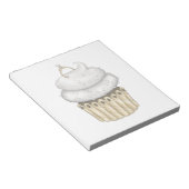 Süßes Verlobung Cupcake Notizblock (angewinkelt)