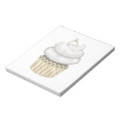 Süßes Verlobung Cupcake Notizblock (Rotiert)