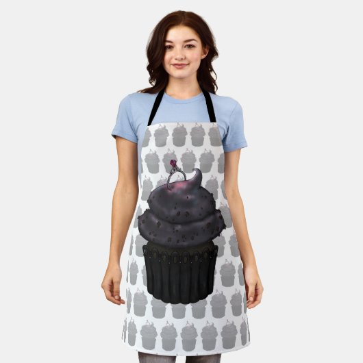 Süßes Verlobung Cupcake Schürze (Getragen)