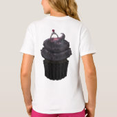 Süßes Verlobung Cupcake T-Shirt (Rückseite)