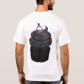 Süßes Verlobung Cupcake T-Shirt (Rückseite)