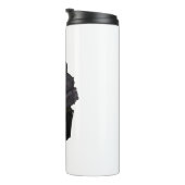 Süßes Verlobung Cupcake Thermosbecher (Nach rechts gedreht)