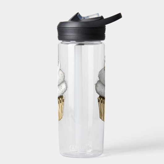 Süßes Verlobung Cupcake Trinkflasche (Links)