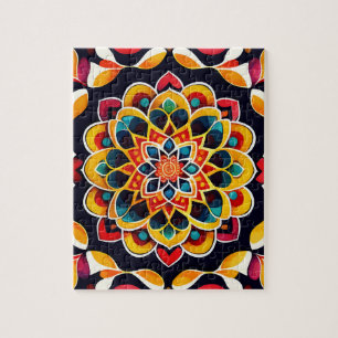 Süßes vintage Mandala Puzzle