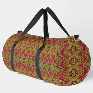 Süßes vintagefarbenfrohes arabisches Muster  Duffle Bag
