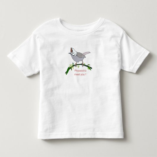 Süßes Vogel T-Shirt (Vorderseite)