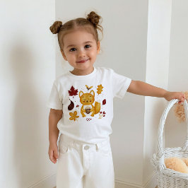 Süßes Waldhörnchen mit Eichel-Aquarell für Kinder  T-Shirt