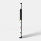 Süßes Waldtier-Muster iPhone Hülle (Linke Seite)