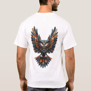 Süßes Wasserfarben-Eulen-T-Shirt T-Shirt