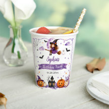 Süßes Wasserfarben-Halloween-Geburtstag