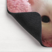 Süßes weiches Kätzchen Mousepad (Ecke)