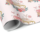 Süßes Weihnachten Geschenkpapier (Rolleneckpunkt)