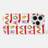 Süßes Weihnachten iPhone Hülle (Rückseite (Horizontal))