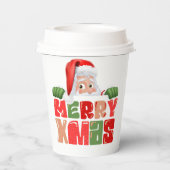 Süßes Weihnachten Pappbecher (Rückseite)