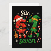 Süßes Weihnachten Six Seven Meme  (Vorne/Hinten)