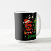 Süßes Weihnachten Six Seven Meme  Kaffeetasse (VorderseiteRechts)