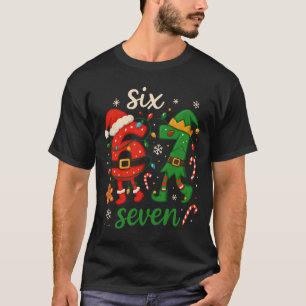 Süßes Weihnachten Six Seven Meme  T-Shirt