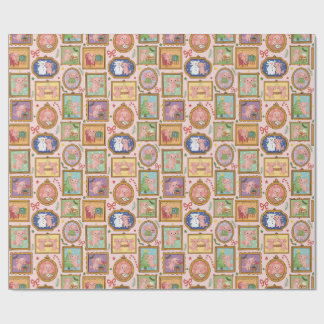 Süßes Weihnachts-Coquette-Axolotl-Geschenkpapier  Geschenkpapier