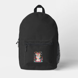 Süßes Weihnachts-Shirt Mädchen Frauen Xmas Einhorn Bedruckter Rucksack
