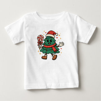 Süßes Weihnachtsbaum-Kinder-T-Shirt / Festliches W Baby T-shirt