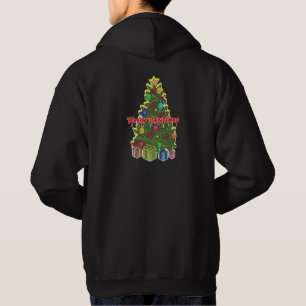 Süßes Weihnachtsbaum-T-Shirt Hoodie