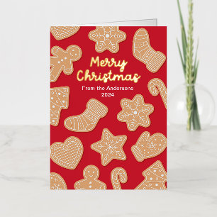 Süßes Weihnachtsgebäck Cookies