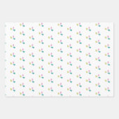 Süßes Weihnachtsgebäck und Lebkuchen Geschenkpapier Set (Vorderseite 2)