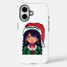Süßes Weihnachtsmädchen