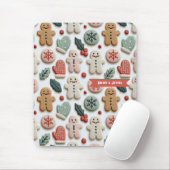 Süßes Weihnachtsplätzchen-Muster Mousepad (Mit Mouse)