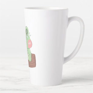 Süßes weinendes Frosch-Kinder-T-Shirt   Liebenswer Milchtasse