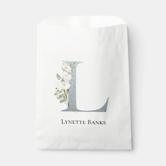 Süßes Weiß Geschenktütchen (Vorderseite)