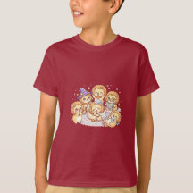 Süßes Welpen-Freunde Kinder T-Shirt
