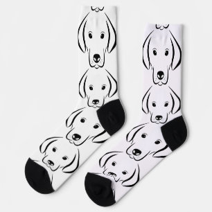 Süßes Welpen-GesichtThunder_Cove Socken