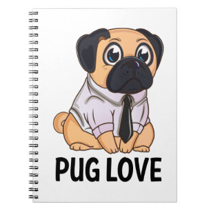 Süßes Welpen-Hund-Mama-Geschenk Lustiger Cartoon-M Notizblock