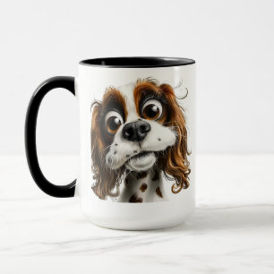 Süßes Welpengesicht Tasse