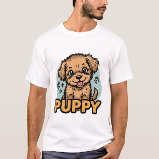 Süßes Welpenliebhaber T-Shirt | Geschenk für Hunde