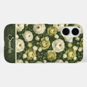 Süßes Werbegeschenk Ranunkel Blumig Maßgeschneider Case-Mate iPhone Hülle (Rückseite (Horizontal))