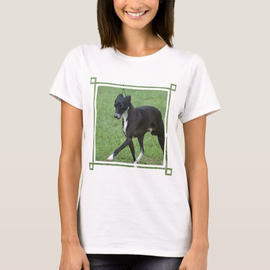 Süßes Whippet T-Shirt (Vorderseite)