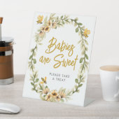 Süßes wie Bienen Babys sind süß Sockelschild (In SItu)