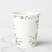 Süßes wie Bienenflora Pappbecher (Rechts)